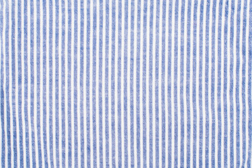 Striped fabric, blue texture