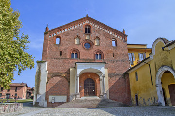 Fototapeta premium Abbazia di Morimondo provincia Milano