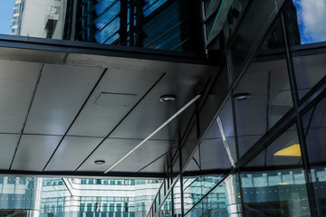 Modern financial office building