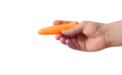vibrator sex toy in the hand