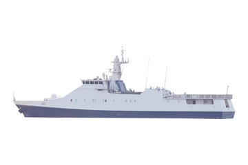 Obraz premium The image of a military ship