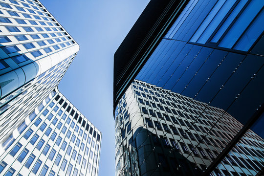 Modern financial office building