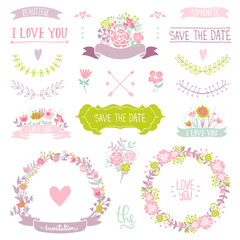 Wedding vintage elements