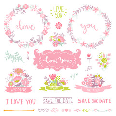 Wedding vintage elements