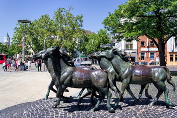 Aachen Pferdeskulptur