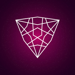 Sacred geometry illustration.