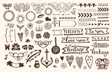 Vintage Style elements