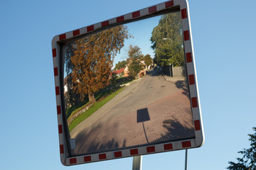 Obraz premium Convex mirror