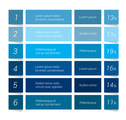 Table, chart, schedule. Infographics elements.