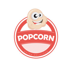 popcorn lustig zeichen symbol