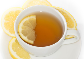 tee with lemon
