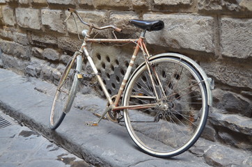 Fototapeta na wymiar Bicicleta Abandonada