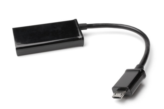 Mobile High-definition Link (MHL) adapter, micro USB to HDMI