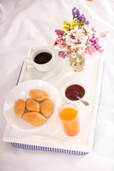 Breakfast in bed