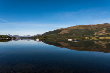 Reflections on Loch Leven