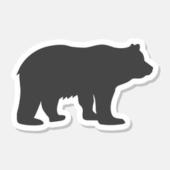 Bear sticker