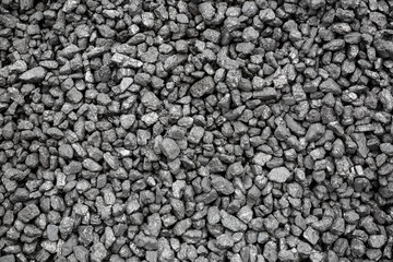 Coal mineral black cube stone