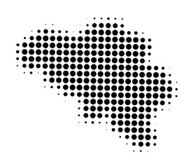 Carte belgique