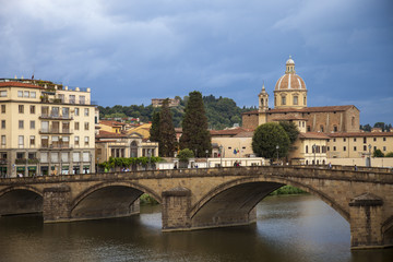 Italia,Toscana,Firenze,Fiume Arno.