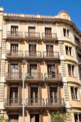 Obraz premium ein haus in barcelona