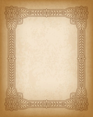 Retro vintage greeting card or invitation. Vintage, decorative e