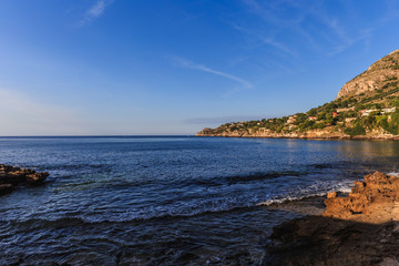 Sicilian Coastline in the Evening