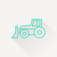 bulldozer icon