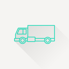 delivery truck icon