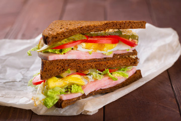 Healthy sandwich