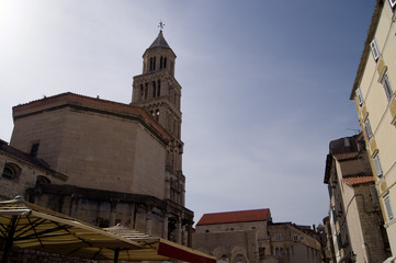 Obraz premium Domnius Kirche Split Kroatien