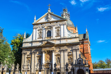 Naklejka na ściany i meble St. Peter and St. Pauls Church in Krakow