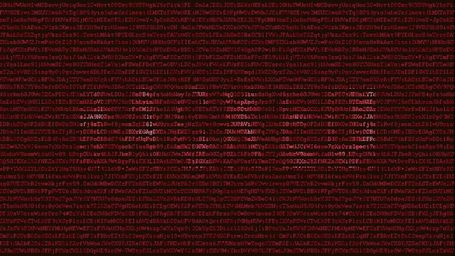 Background code style with text hacked
