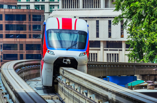 speed transportation Monorail train