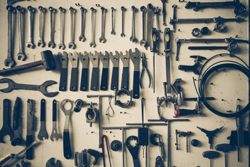 bicycle tools background