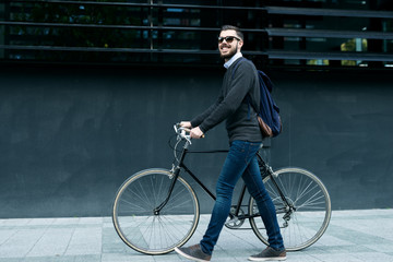 Naklejka premium Best city transportation