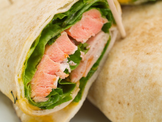 Salmon sandwich