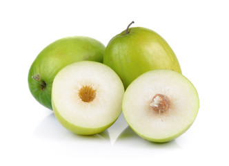 Monkey apple isolated on white background