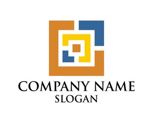 Fototapeta premium Square abstract