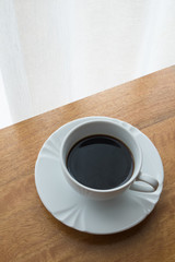 coffee, cup, table, white, background, top, black, view, caffeine, brown, isolated, espresso, drink, breakfast, morning, aroma, mug, closeup, food, restaurant, natural, fresh, space, cafe, grunge