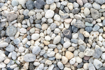 Pebbles on the ground, background