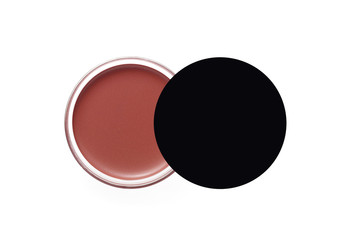 Liquid foundation isolated on white 