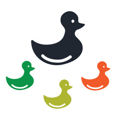 Toy duck icon