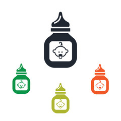 Baby food icon