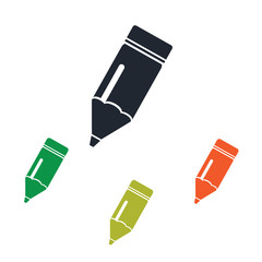 Construction pencil icon