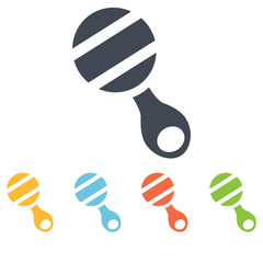 Baby toy icon