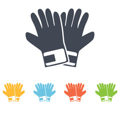 Pair of gloves icon