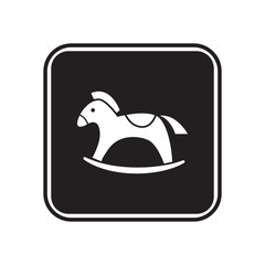 Baby toy icon