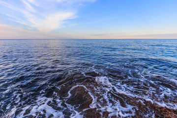 Sicilian Coastline in the Evening