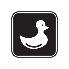 Toy duck icon