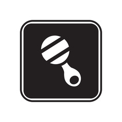 Baby toy icon
